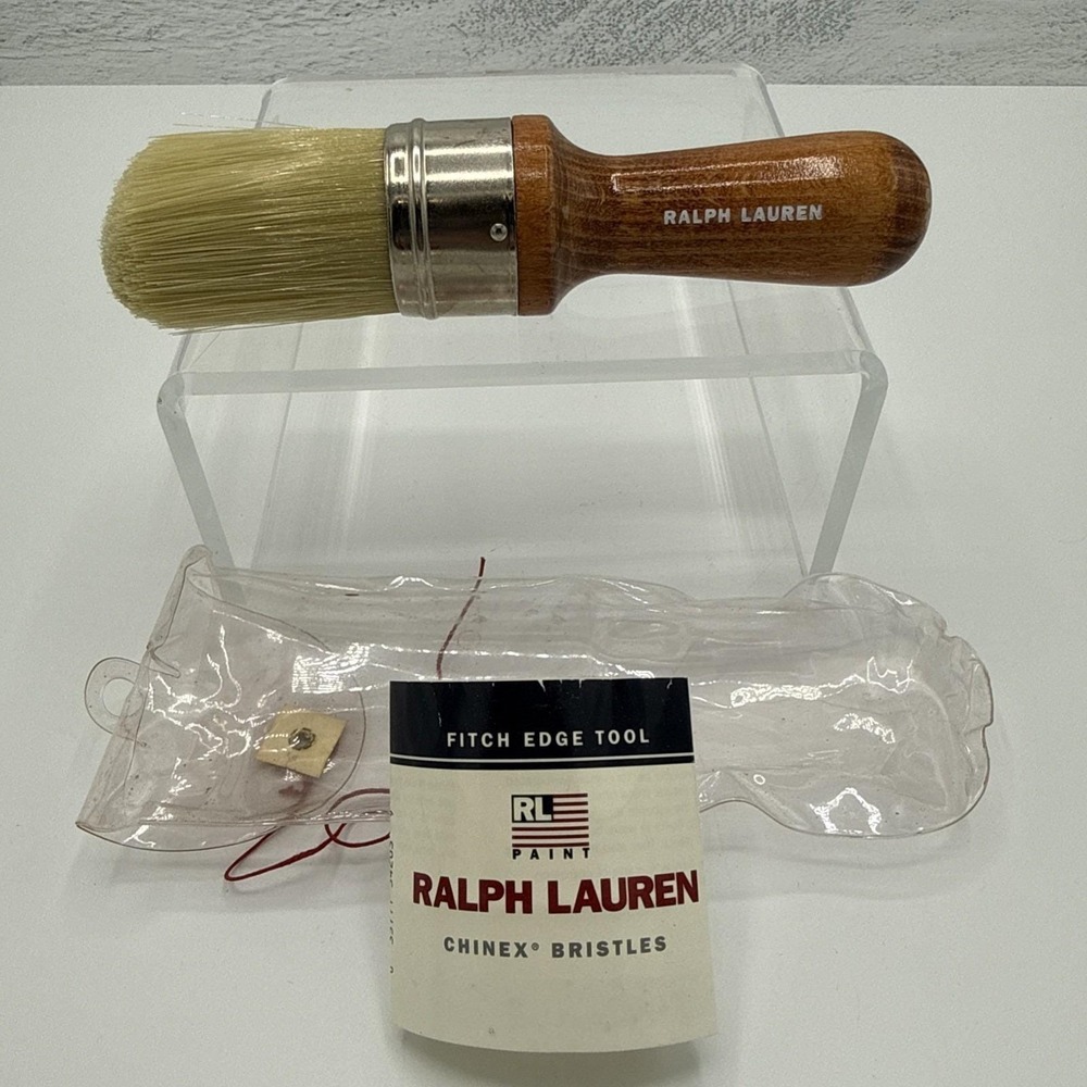 Ralph Lauren Vtg Paint Brush Fitch Edge Tool Chinex Bristles 1990s USA Made